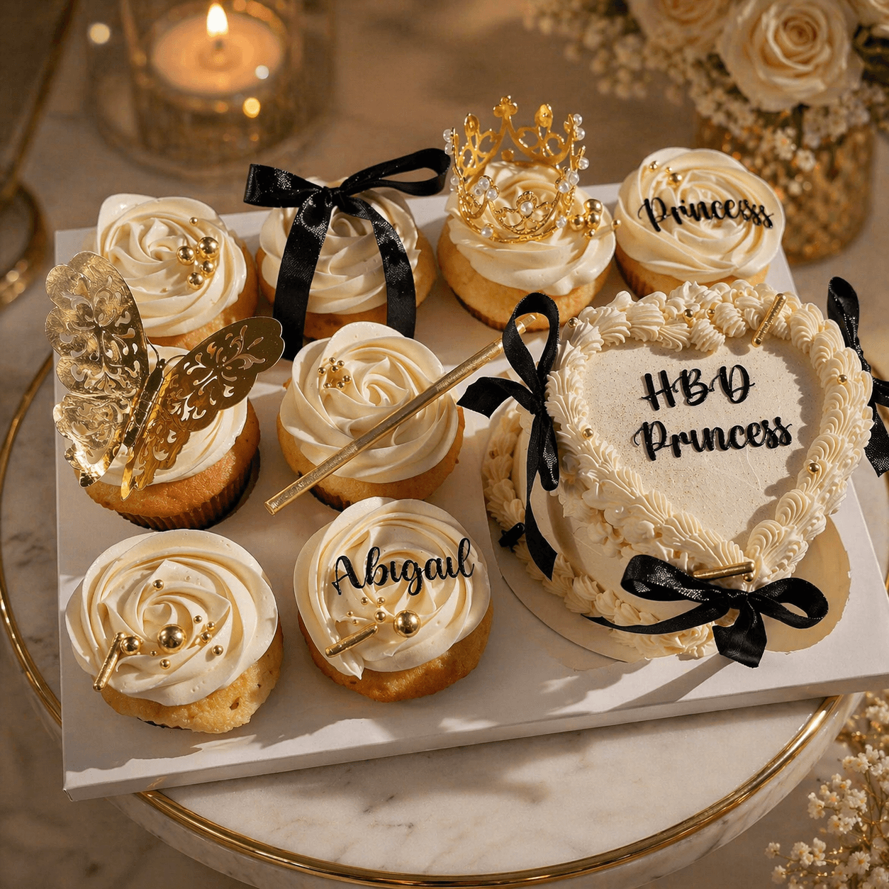 Finished custom cake