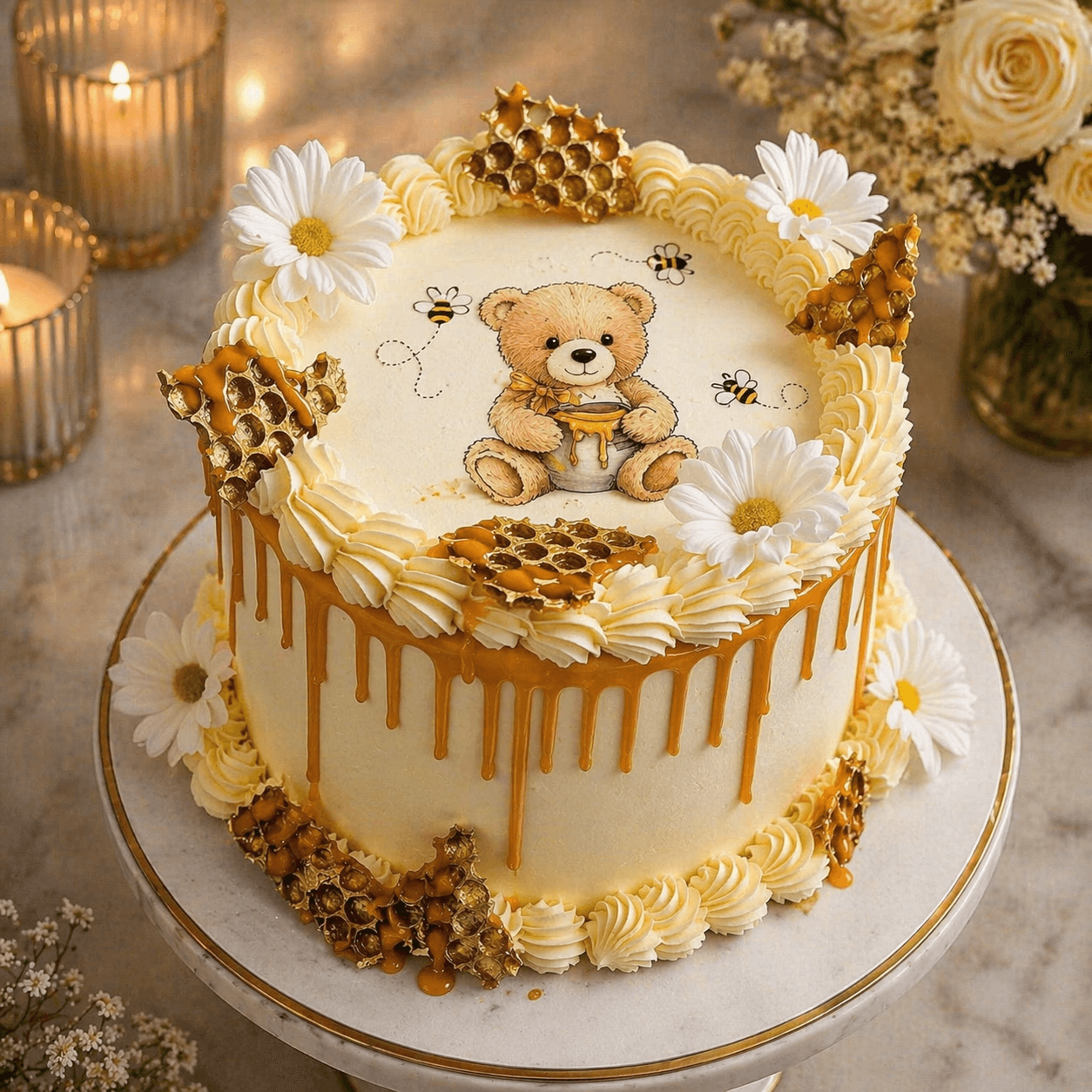 Cake art detail